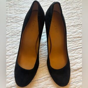 J. Crew Suede Block Heels